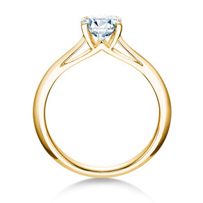 Verlobungsring Heaven 4 in 9K Gelbgold mit Diamant 1,00ct H/SI