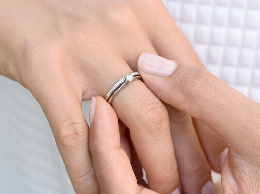 Verlobungsring Heaven 4 in Platin