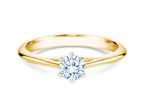 Verlobungsring Heaven 6 in 18K Gelbgold mit Diamant 0,30ct H/SI