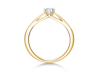Verlobungsring Heaven 6 in 18K Gelbgold mit Diamant 0,30ct H/SI