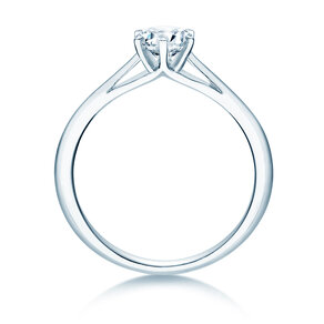 Verlobungsring Heaven 6 in 18K Weißgold mit Diamant 0,50ct D/IF