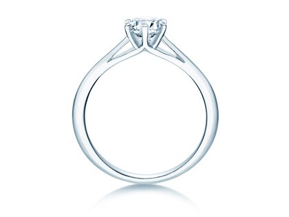 Verlobungsring Heaven 6 in 9K Weißgold mit Diamant 0,60ct H/SI
