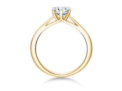 Verlobungsring Heaven 6 in 9K Gelbgold mit Diamant 0,75ct G/SI