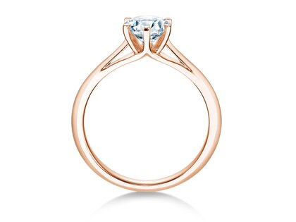 Verlobungsring Heaven 6 in 14K Roségold mit Diamant 1,00ct G/SI