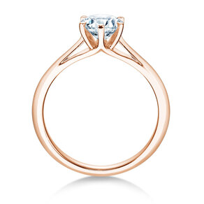Verlobungsring Heaven 6 in 14K Roségold mit Diamant 1,00ct G/SI