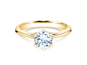 Verlobungsring Heaven 6 in 9K Gelbgold mit Labordiamant 2,50ct E/VS