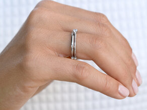 Verlobungsring Heaven 6 in Silber 925/- mit Labordiamant 0,15ct E/VS