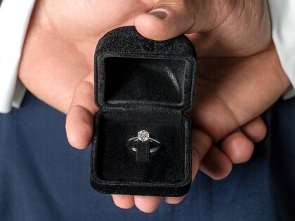 Verlobungsring Heaven 6 in 9K Gelbgold mit Diamant 1,00ct H/SI