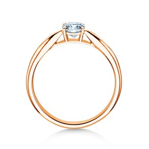 Verlobungsring Joy in 14K Roségold mit Diamant 0,50ct H/SI