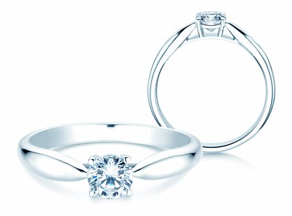 Verlobungsring Joy in Platin 950/- mit Diamant 0,25ct G/SI