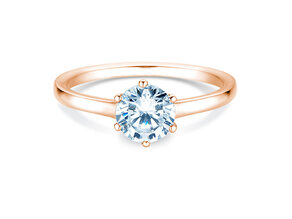 Verlobungsring Madison in 14K Roségold mit Diamant 1,00ct H/SI
