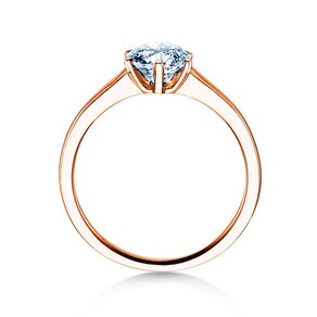 Verlobungsring Madison in 14K Roségold mit Diamant 1,00ct H/SI