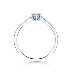 Verlobungsring Madison in Silber 925/- mit Diamant 0,15ct H/SI
