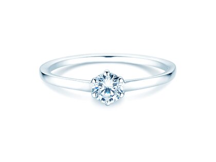 Verlobungsring Madison in Platin 950/- mit Diamant 0,25ct G/SI