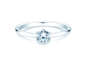 Verlobungsring Madison in 9K Weißgold mit Labordiamant 0,50ct E/VS