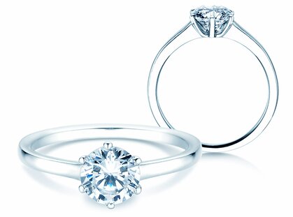 Verlobungsring Madison in Platin 950/- mit Diamant 1,00ct G/SI