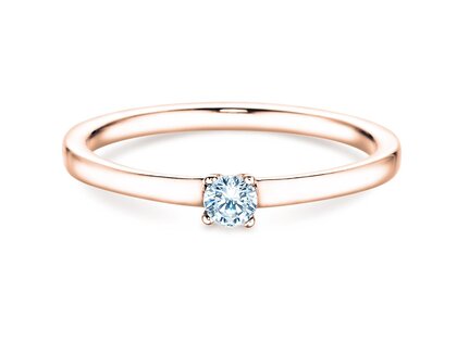 Verlobungsring Modern Petite in Roségold
