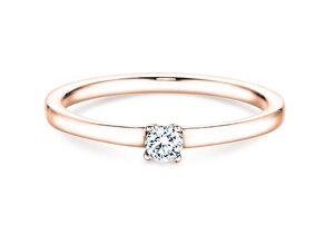 Verlobungsring Modern Petite in Roségold