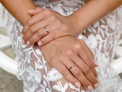Verlobungsring Promise in Silber 925/- mit Diamant 0,05ct H/SI