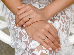 Verlobungsring Promise in Silber 925/- mit Diamant 0,10ct D/IF