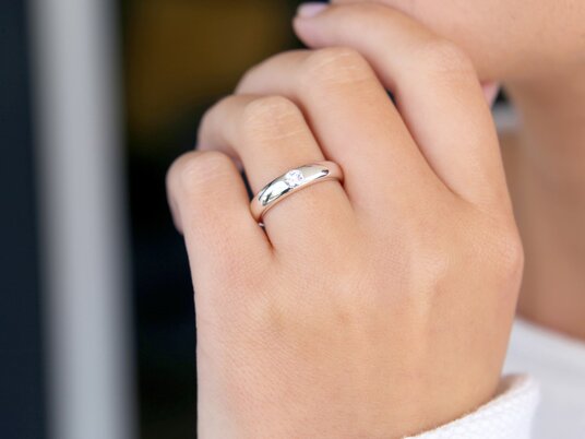 Verlobungsring Promise in Platin