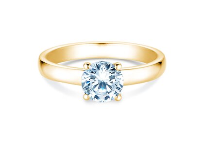 Verlobungsring Pure in 9K Gelbgold mit Diamant 2,00ct H/SI