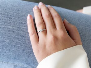 Verlobungsring Pure