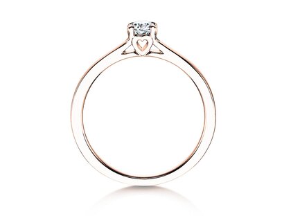 Verlobungsring Romance in Roségold