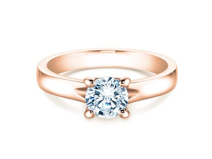 Verlobungsring Romance in 9K Roségold mit Diamant 2,00ct G/SI