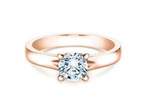 Verlobungsring Romance in 9K Roségold mit Diamant 2,00ct G/SI