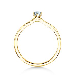 Verlobungsring Royal in Gelbgold