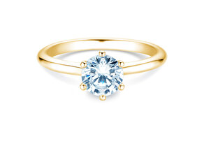 Verlobungsring Royal in 14K Gelbgold mit Diamant 1,50ct D/IF