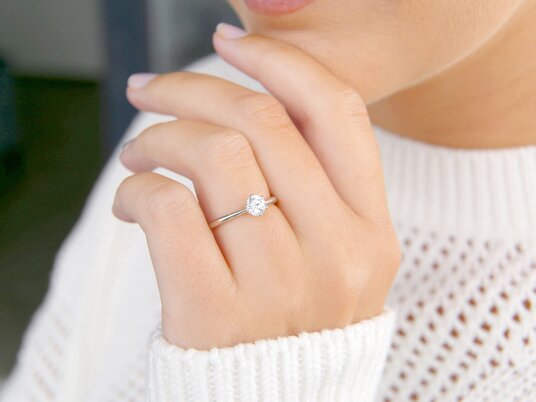 Verlobungsring Spirit in Platin