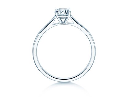 Verlobungsring Surprise in 9K Weißgold mit Labordiamant 0,50ct E/VS