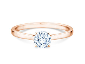 Verlobungsring Surprise in 18K Roségold mit Diamant 0,60ct G/SI