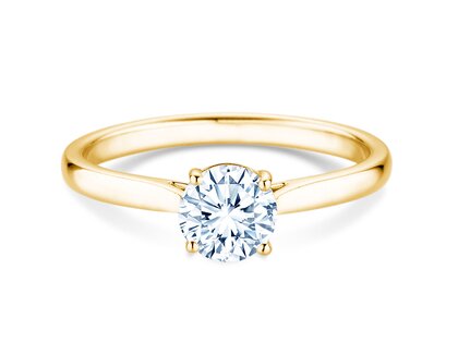 Verlobungsring Surprise in 9K Gelbgold mit Diamant 0,75ct G/SI