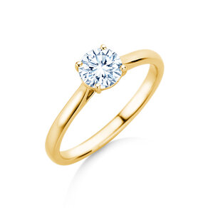 Verlobungsring Surprise in 9K Gelbgold mit Diamant 0,75ct G/SI
