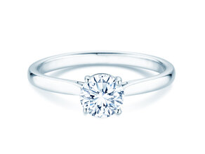 Verlobungsring Surprise in 18K Weißgold mit Labordiamant 0,75ct E/VS