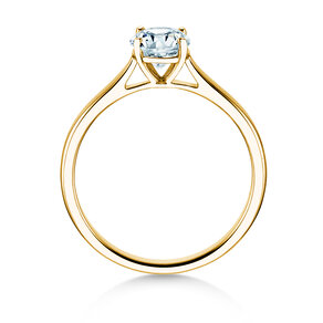 Verlobungsring Surprise in 9K Gelbgold mit Diamant 0,75ct G/SI