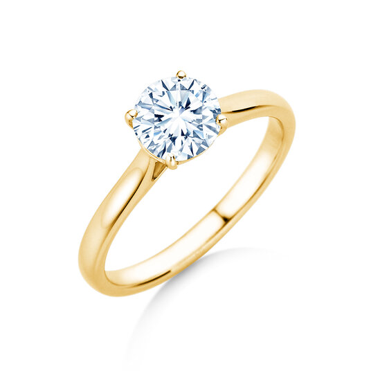 Verlobungsring Surprise in 9K Gelbgold mit Labordiamant 2,00ct E/VS
