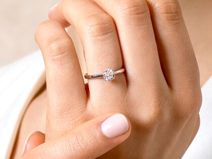 Verlobungsring Surprise in 9K Gelbgold mit Diamant 0,75ct G/SI
