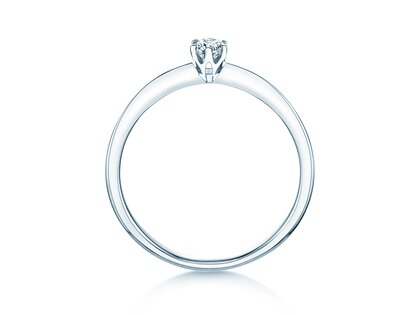 Verlobungsring The One in Silber 925/- mit Diamant 0,15ct G/IF