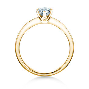 Verlobungsring The One in 18K Gelbgold mit Diamant 0,60ct G/IF
