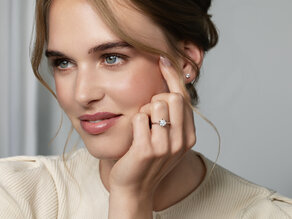 Verlobungsring The One in 9K Gelbgold mit Diamant 1,50ct G/SI