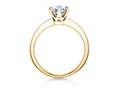 Verlobungsring The One in 9K Gelbgold mit Labordiamant 1,50ct E/VS