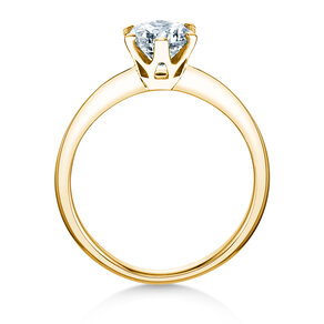 Verlobungsring The One in 9K Gelbgold mit Labordiamant 1,50ct E/VS