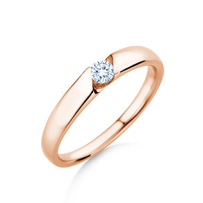 Verlobungsring Italic Petite in Roségold