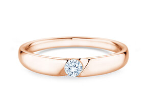 Verlobungsring Italic Petite in Roségold