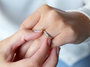 Verlobungsring Italic in Silber 925/- mit Diamant 0,03ct G/IF