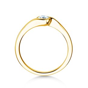 Verlobungsring Touch in Gelbgold